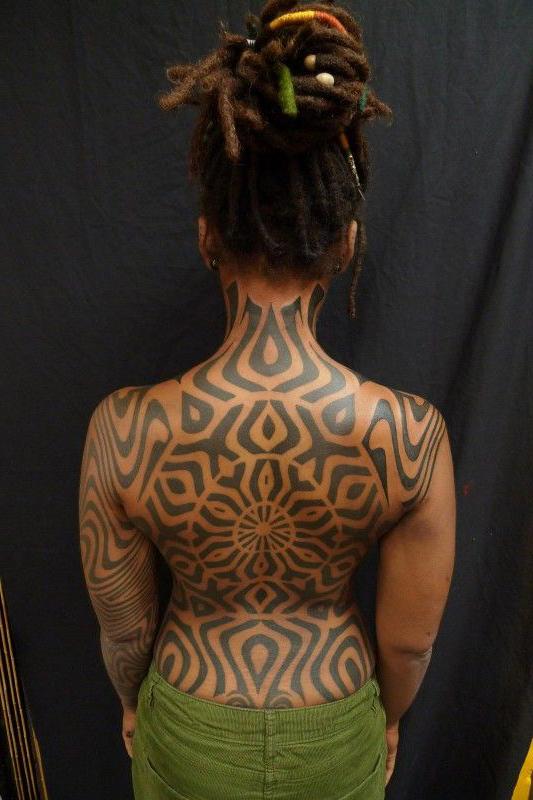 Tribal Back Tattoo Best Tattoo Ideas Gallery